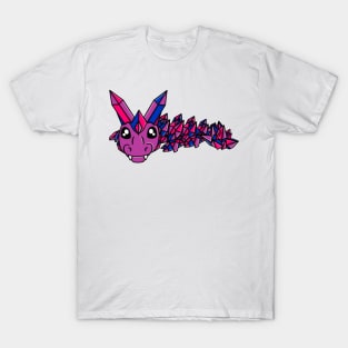 Bisexual Pride Fidget Crystal Dragon T-Shirt